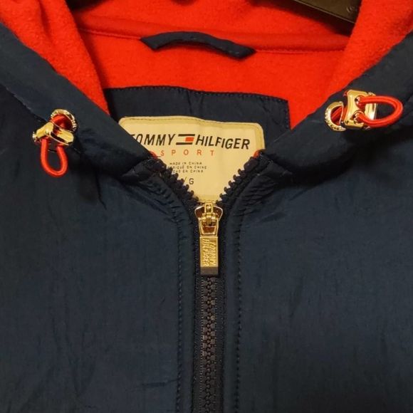 Tommy Hilfiger Polar Fleece Zip Hoodie Sweatshirt - Picture 3 of 9
